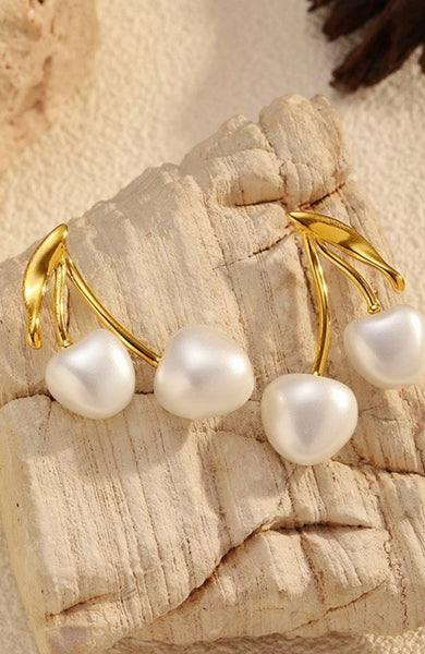Cherry Drop Earrings
