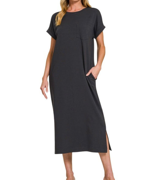 Pocket Midi Dress