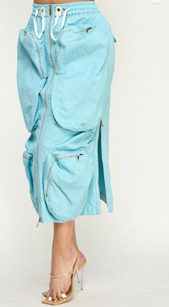 Cargo Midi Skirt
