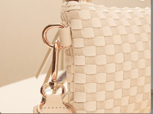 Woven Wristlet Clutch