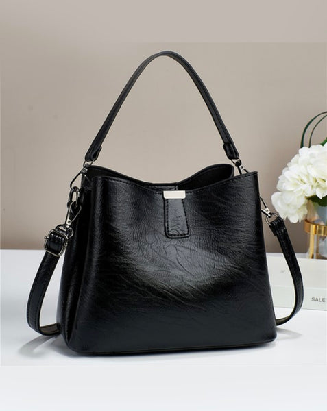 Mini Vegan Leather Tote