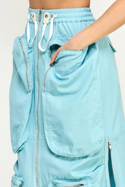 Cargo Midi Skirt