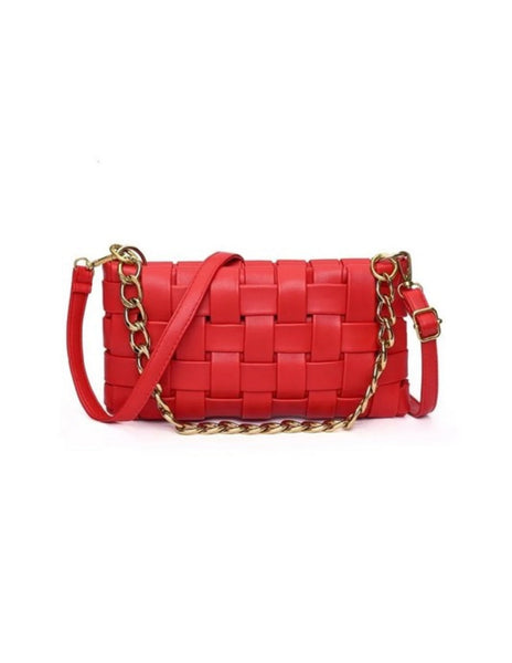 Woven Shoulder Bag