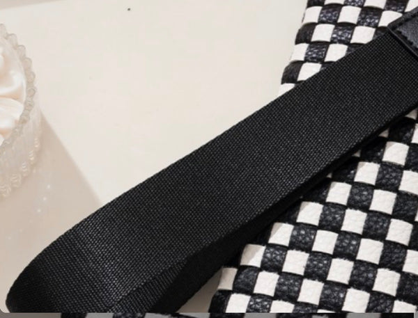 Woven Wristlet Clutch