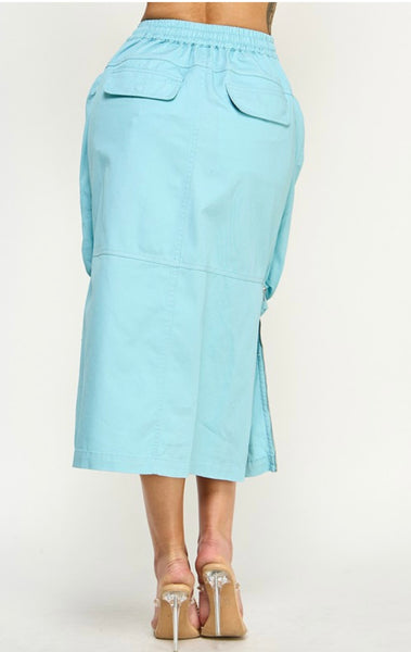 Cargo Midi Skirt
