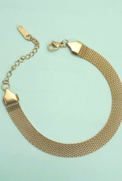 Stainless Steel Dipped Chunky Bracelet