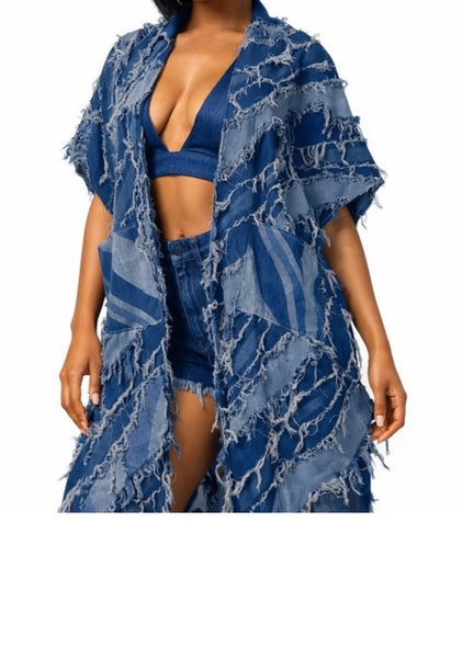 Denim Kimono