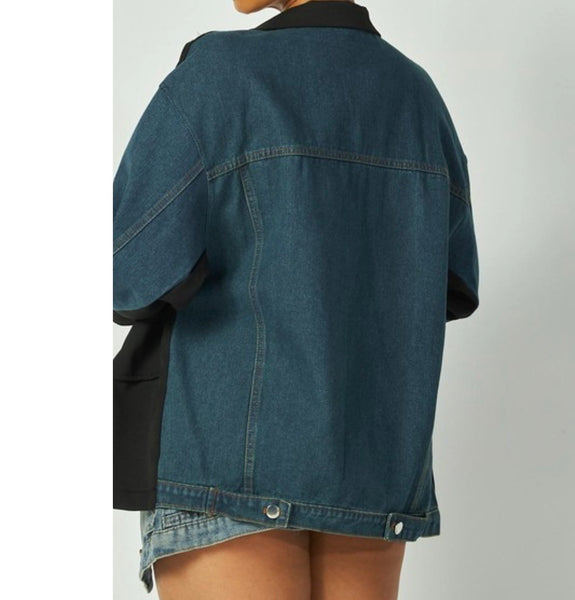 Oversized Two Toned Blazer